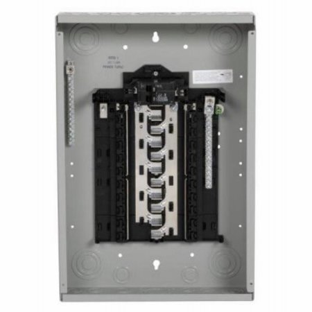 SIEMENS Load Center, SN, 20 Spaces, 200A, 120/240V, Main Circuit Breaker, 1 Phase SN2040B1200